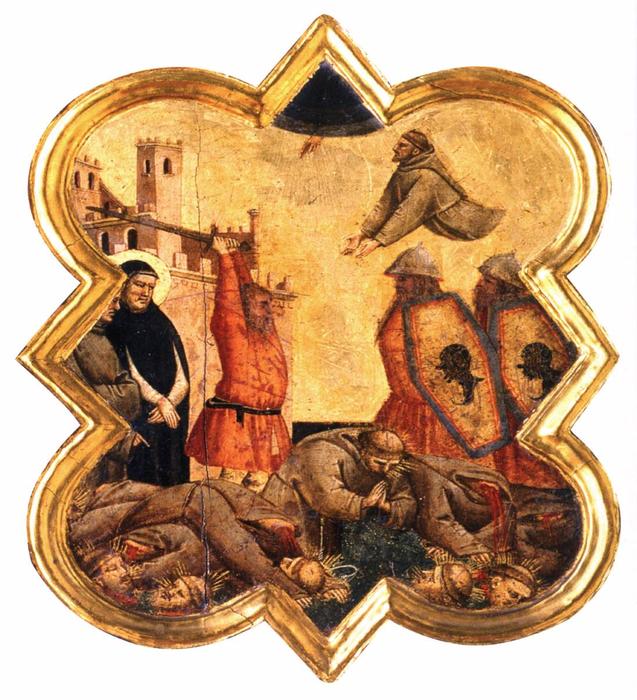 Escena De La Vida De San Francisco — Taddeo Gaddi