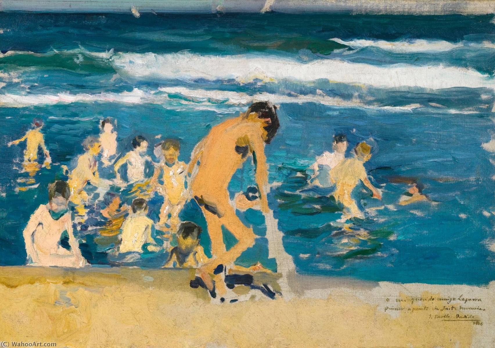 Study For Sad Inheritance — Joaquín Sorolla Y Bastida