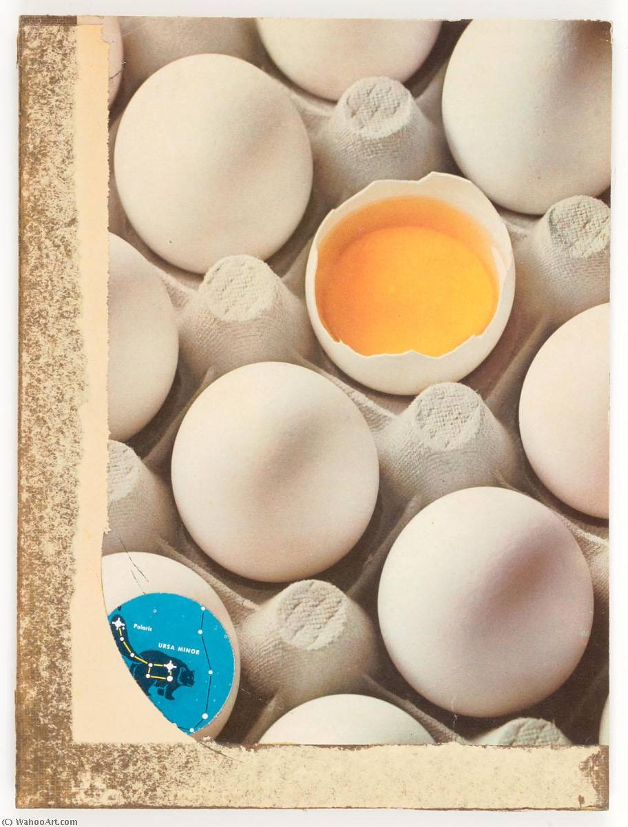 Untitled (eggs In Carton, Constellation Ursa Minor) — Joseph Cornell