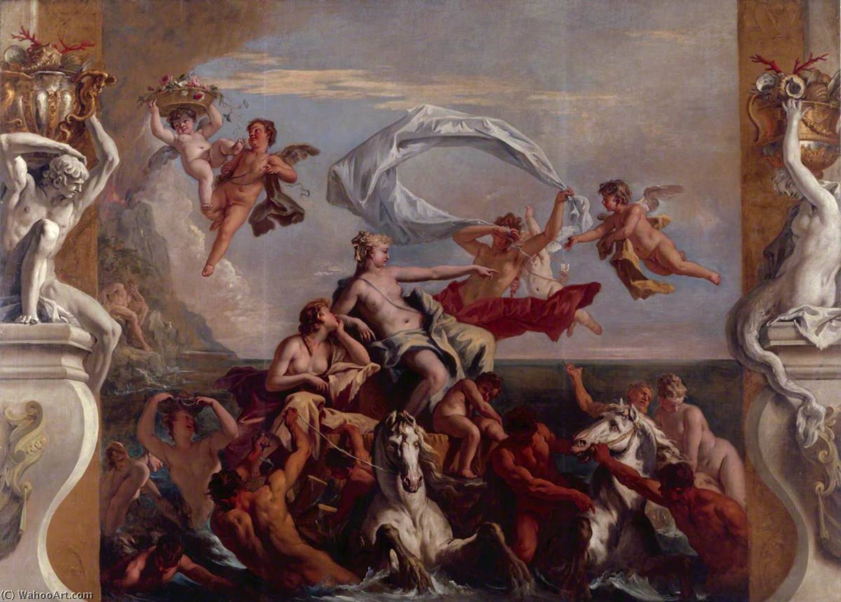 Triumph Of Galatea — Sebastiano Ricci