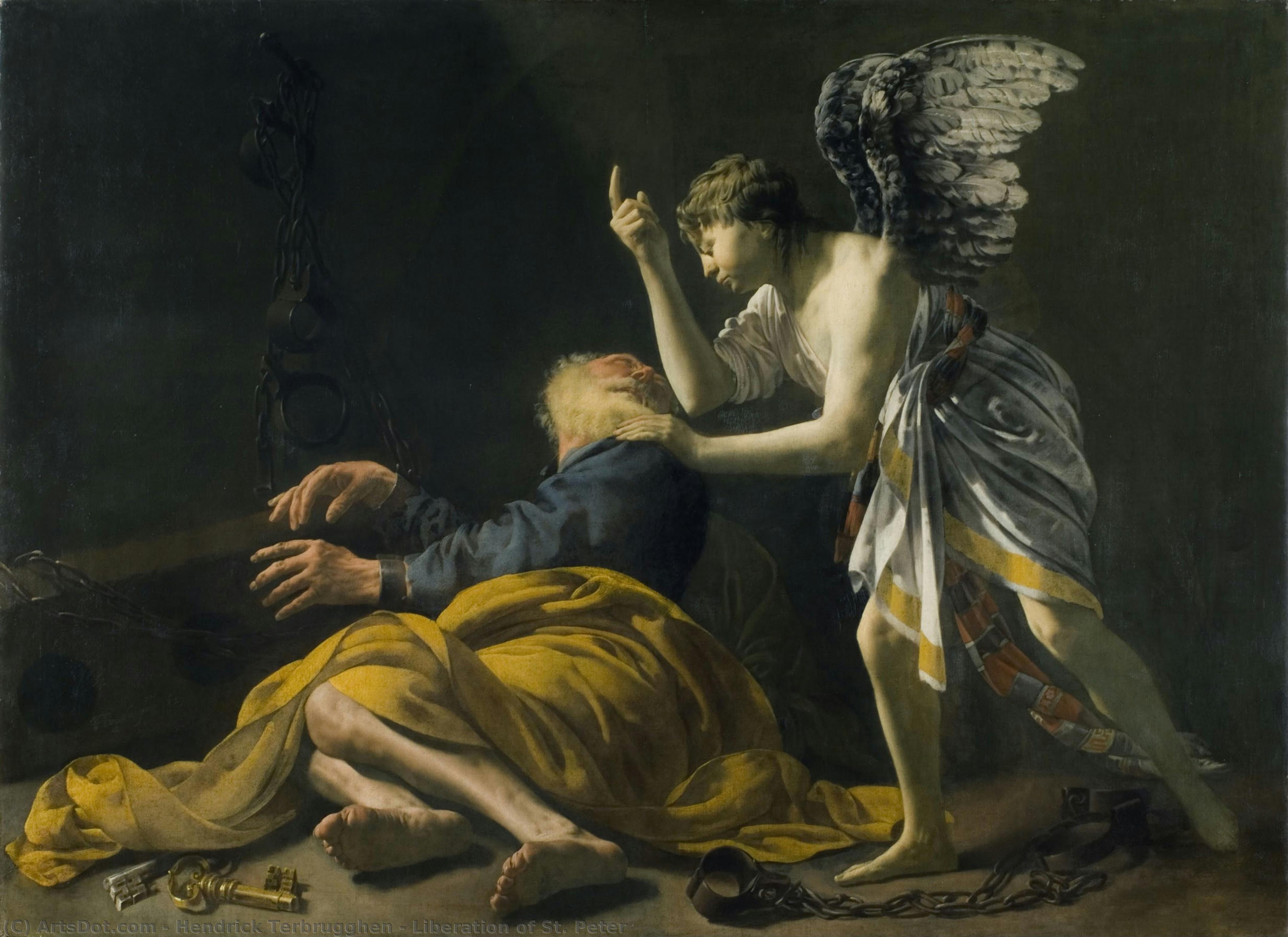 Liberation Of St. Peter — Hendrick Terbrugghen