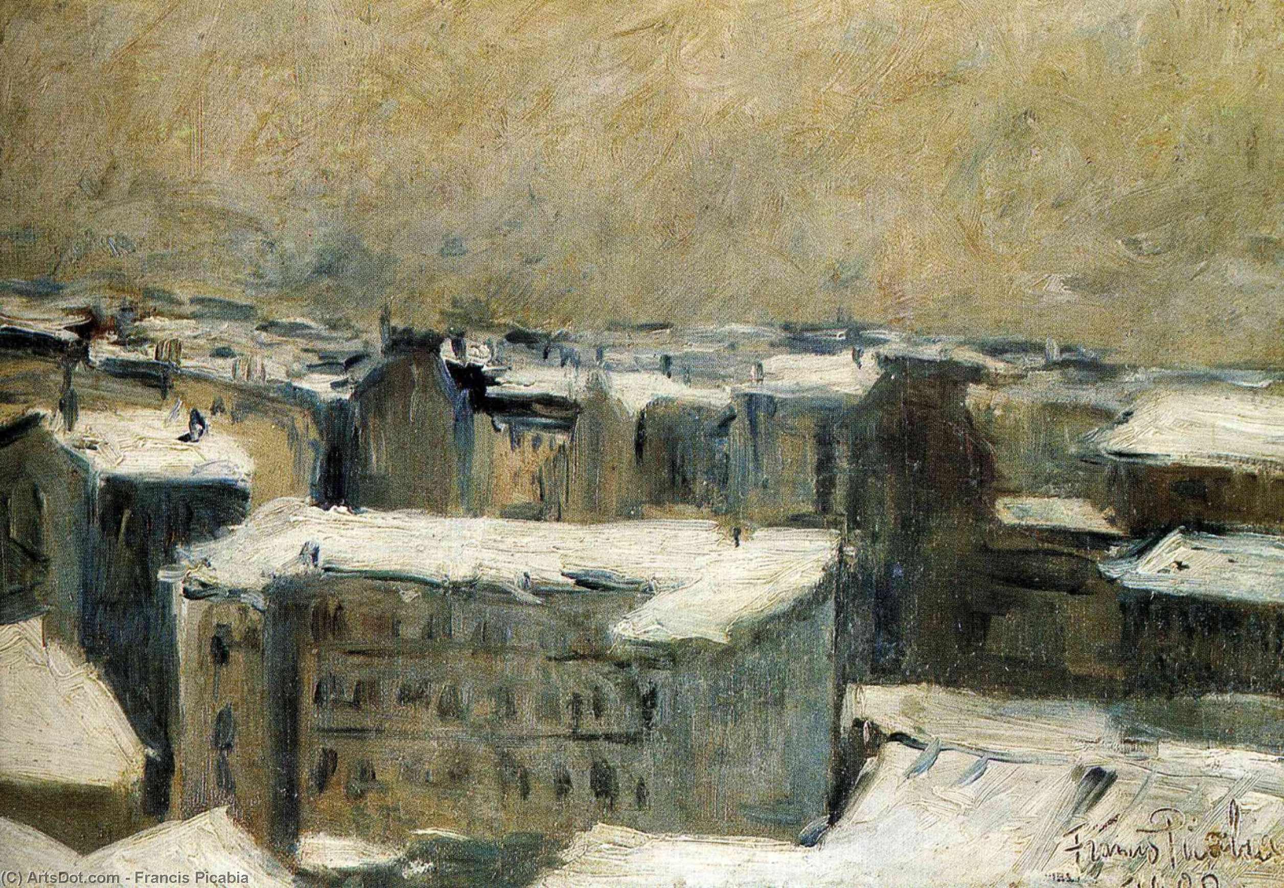 Roofs Of Paris — Francis Picabia