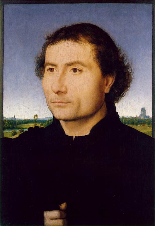 Portrait Of A Man, Ca — Memling, Hans
