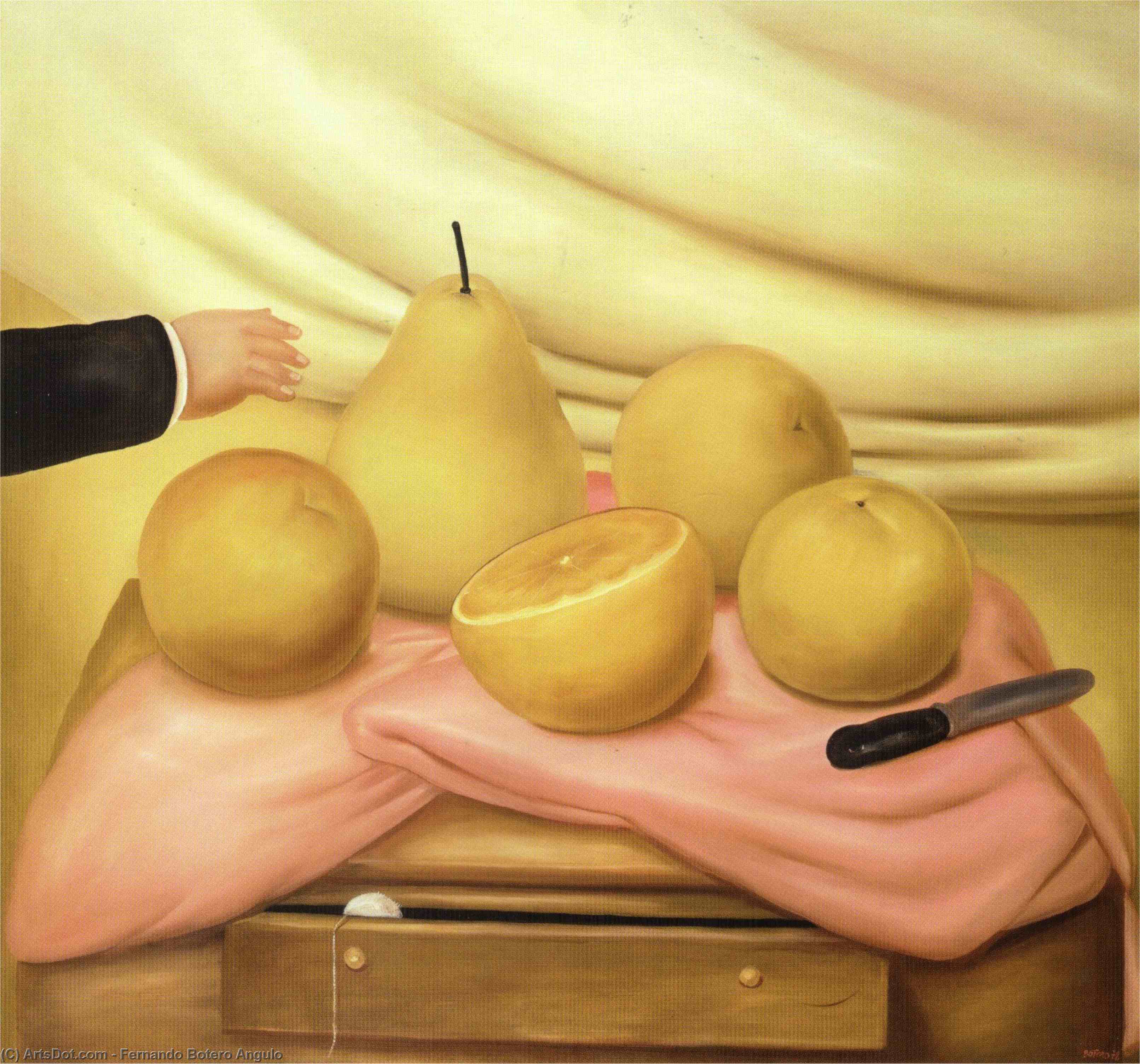 Nature Morte De Fruits — Fernando Botero