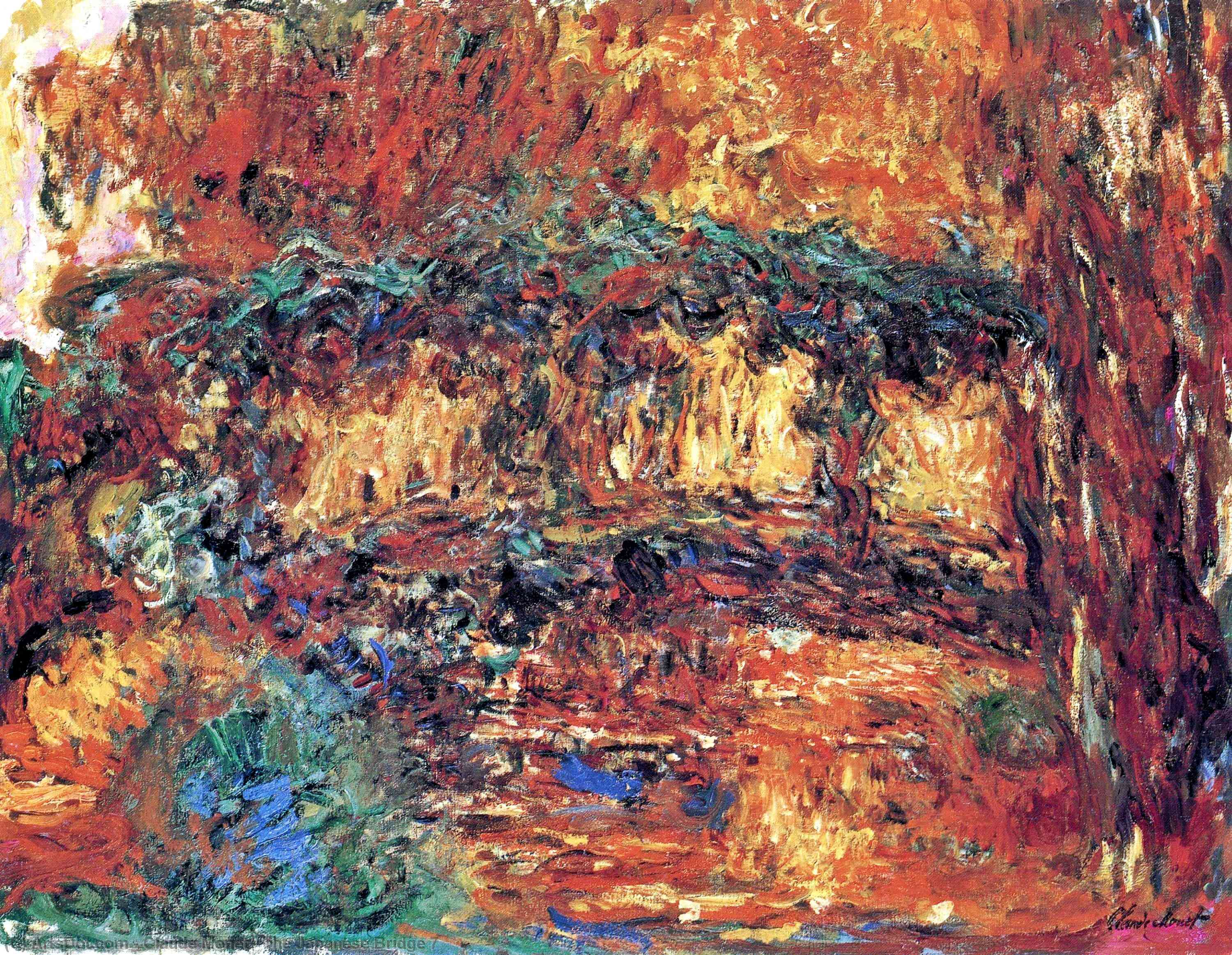 The Japanese Bridge 7 — Claude Monet