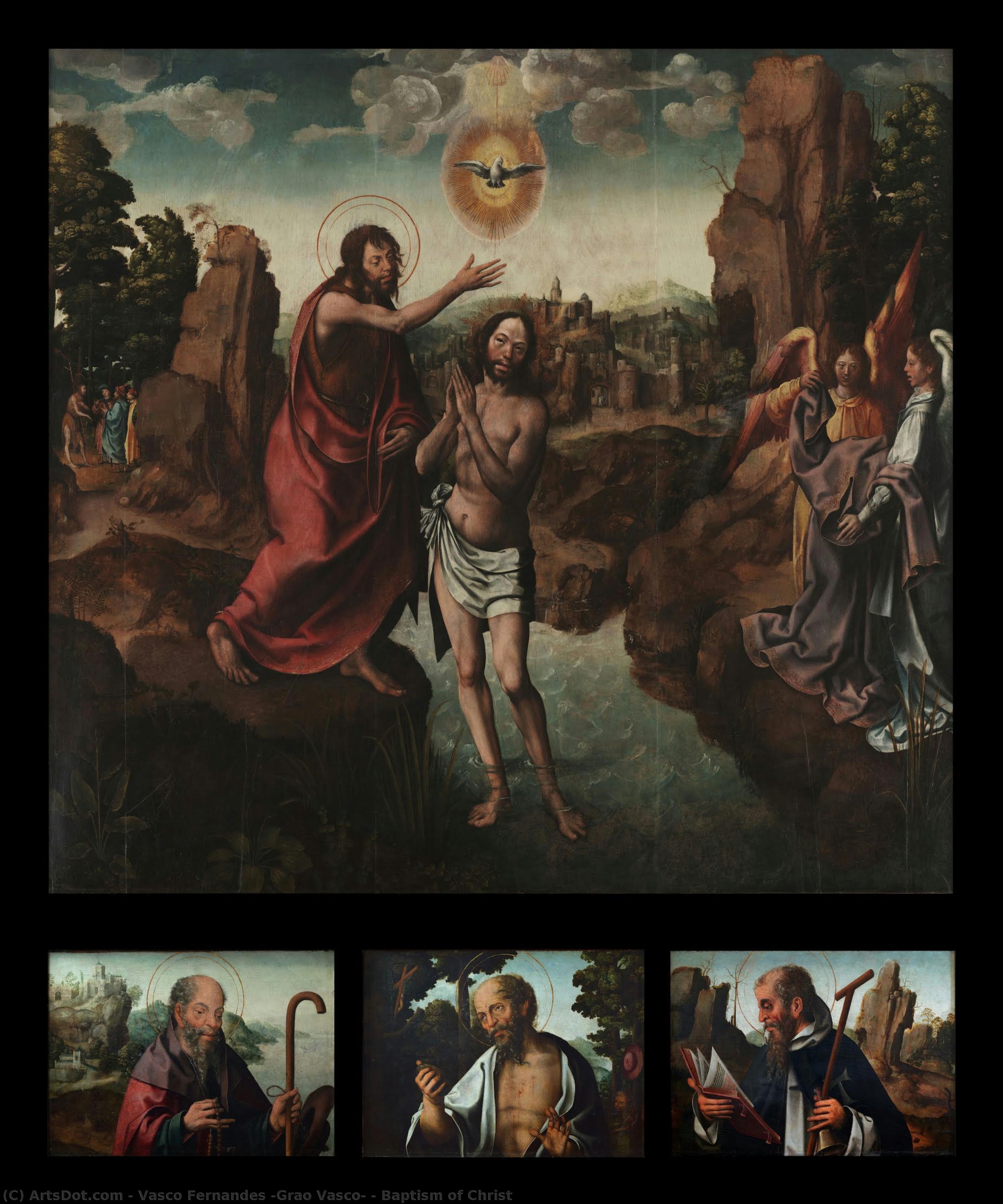 Baptism Of Christ — Vasco Fernandes (grao Vasco)