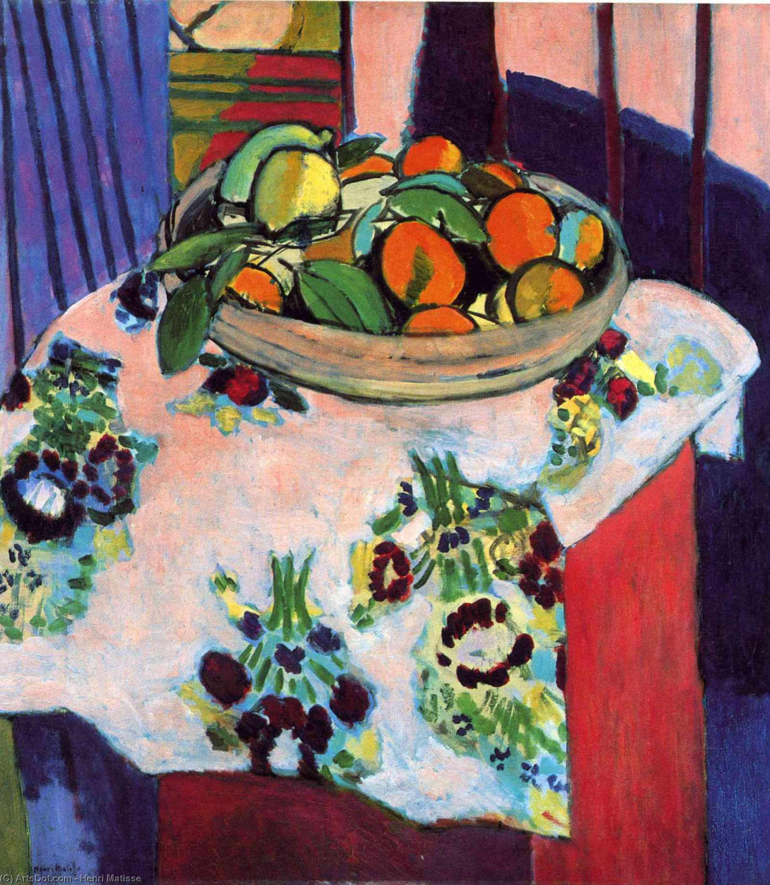 Basket With Oranges — Henri Matisse