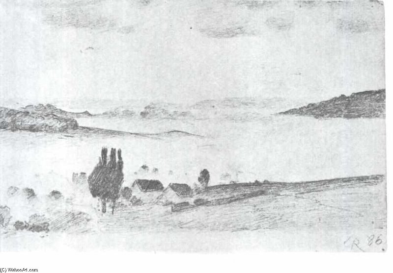 Landscape With Fog — Christian Rohlfs