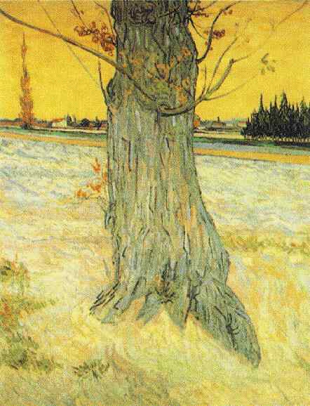 Trunk Of An Old Yew Tree — Vincent Willem Van Gogh