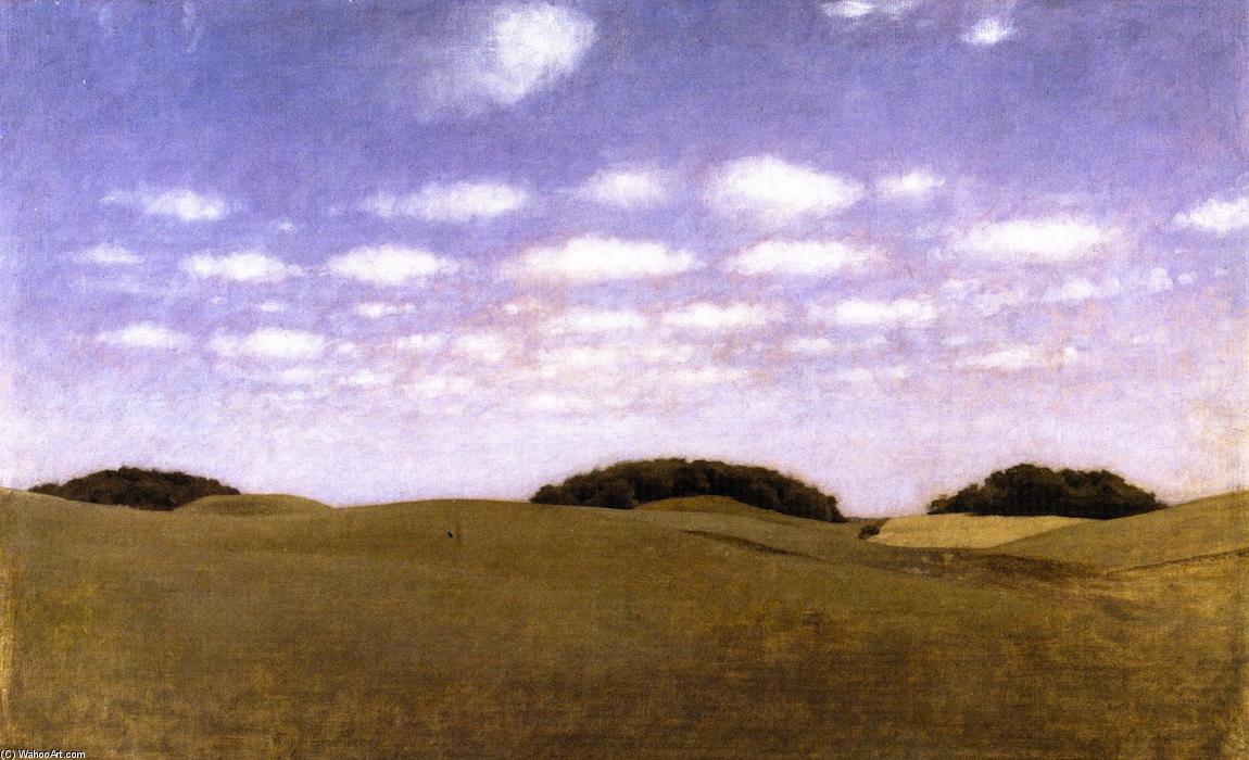 Landscape, From Lejre — Vilhelm Hammershøi