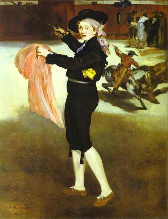 Mlle Victorine Meurent In The Costume Of An Espada — Édouard Manet
