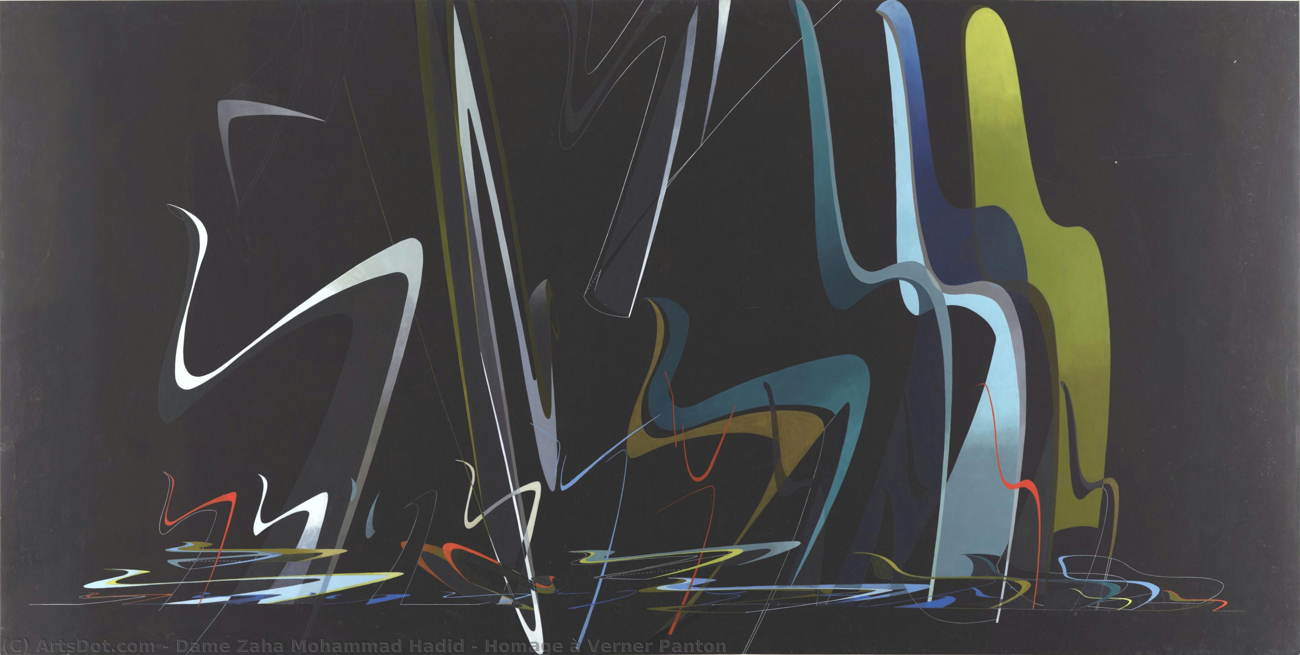 Homage À Verner Panton — Dame Zaha Mohammad Hadid