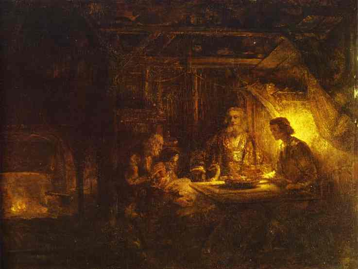 Philemon And Baucis — Rembrandt Van Rijn