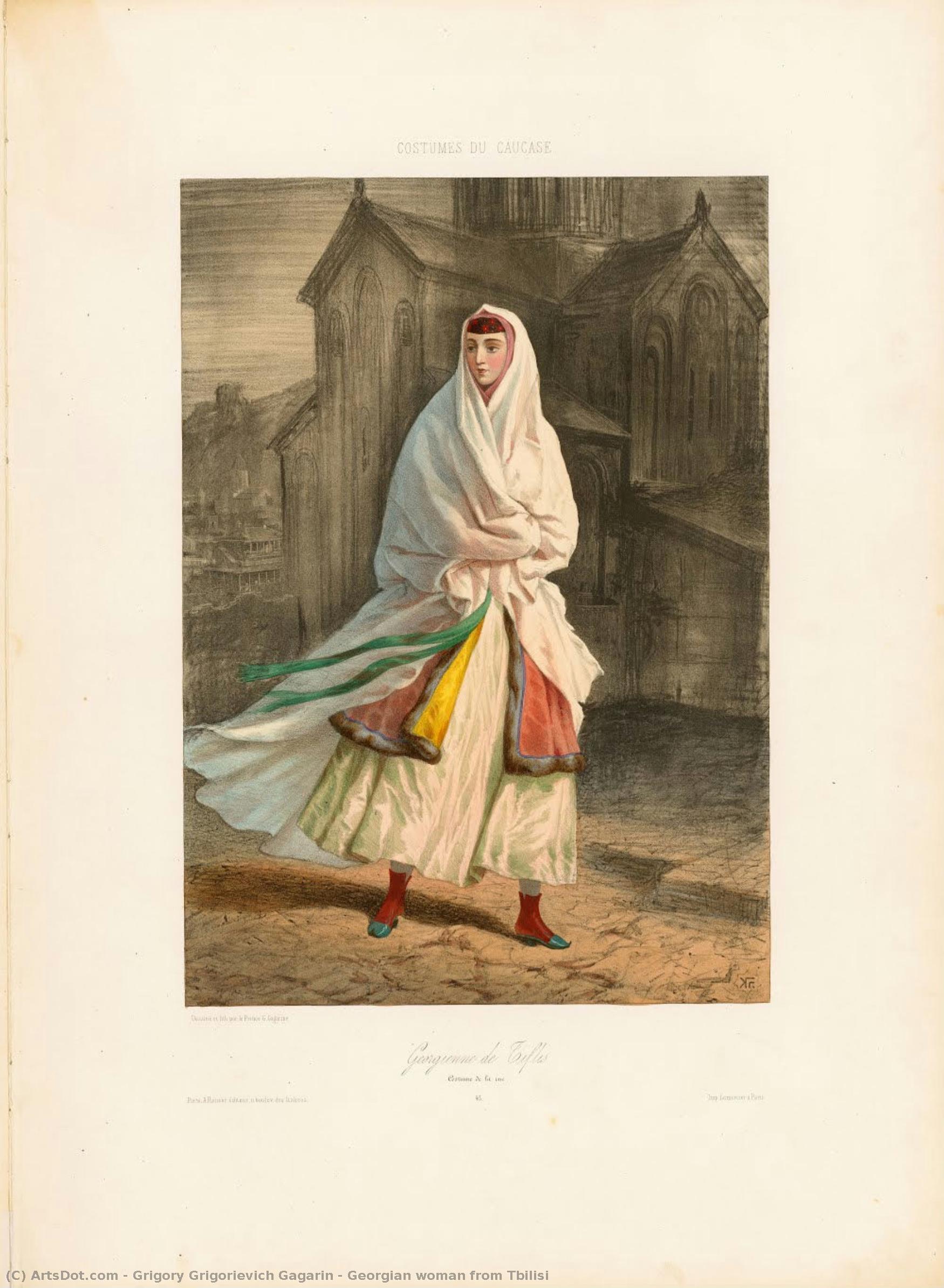 Georgian Woman From Tbilisi — Grigory Grigorievich Gagarin