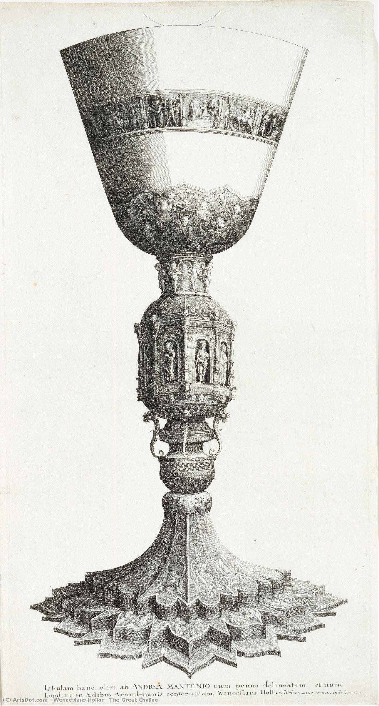 The Great Chalice — Wenceslaus Hollar