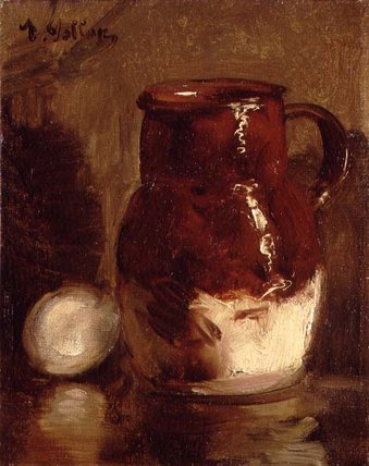 Stoneware Jug And Egg — Antoine Vollon