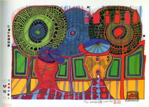 A Rainy Day With Walter Kampmann — Friedensreich Hundertwasser