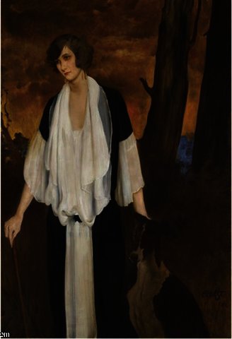 Portrait Of The Future Countess Henri De Boisgelin — Léon Bakst
