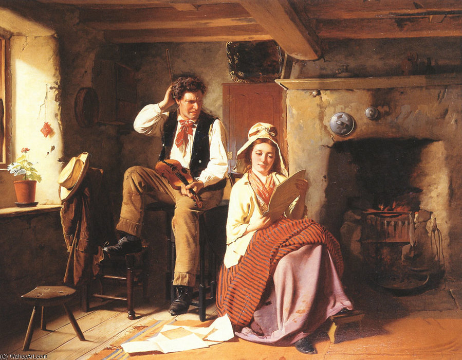 The Music Lesson — William Henry Midwood