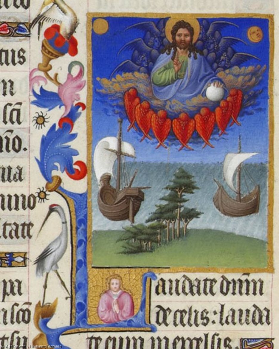 God In Majesty — Limbourg Brothers
