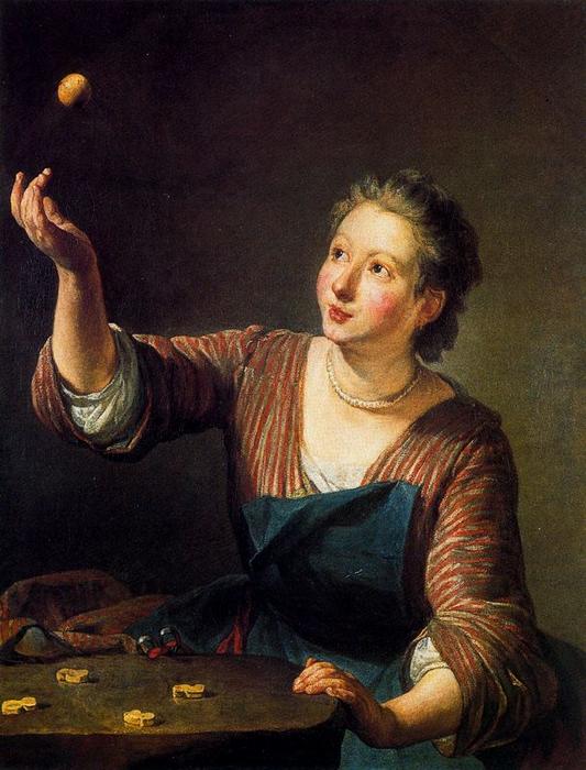 Les Osseletes — Jean-baptiste-siméon Chardin