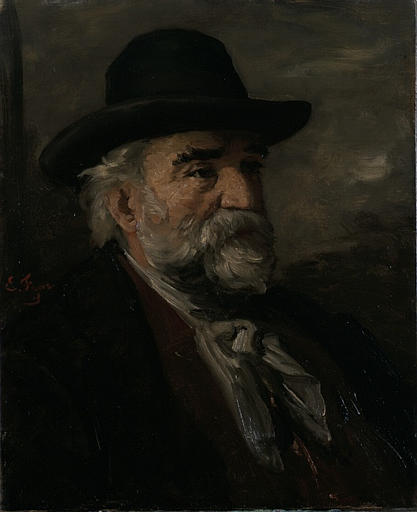Portrait De Ravanat (th.), Peintre Grenoblois — Faure Eugène