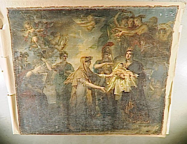 La Naissance De Louis Xiv, Sujet Allégorique — Charles Meynier