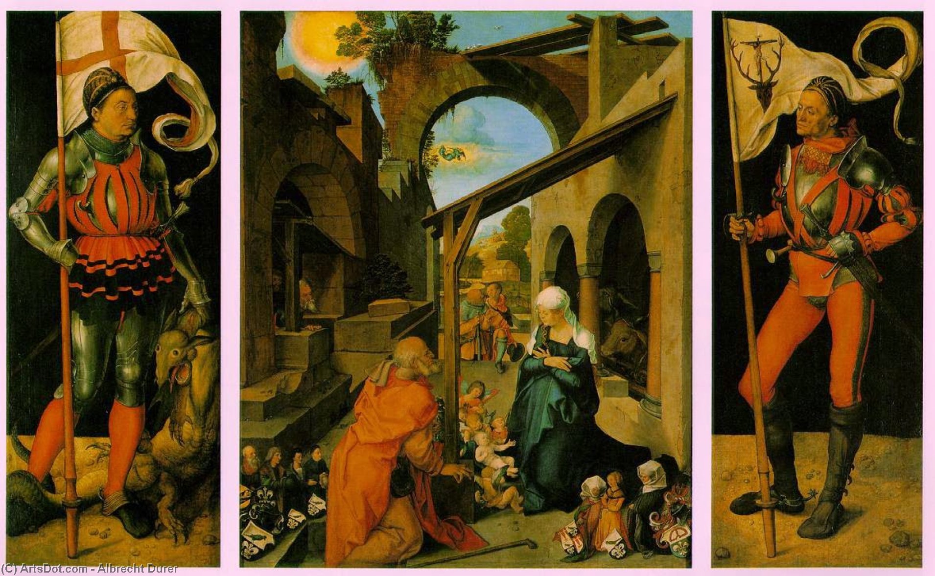 The Paumgartner Altarpiece,1498-1504, Alte Pinakothek, — Albrecht Dürer