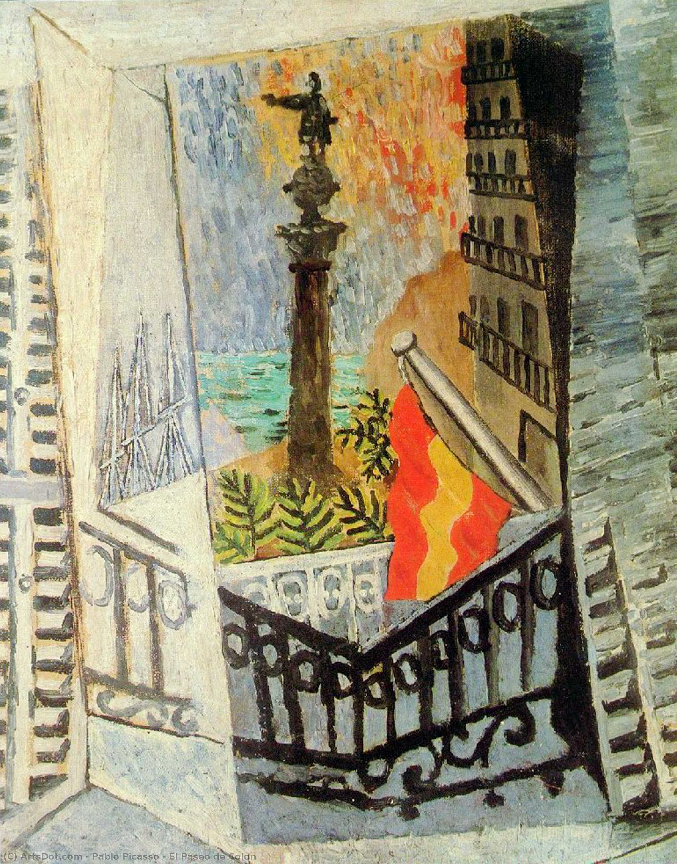 El Paseo De Colon — Pablo Picasso
