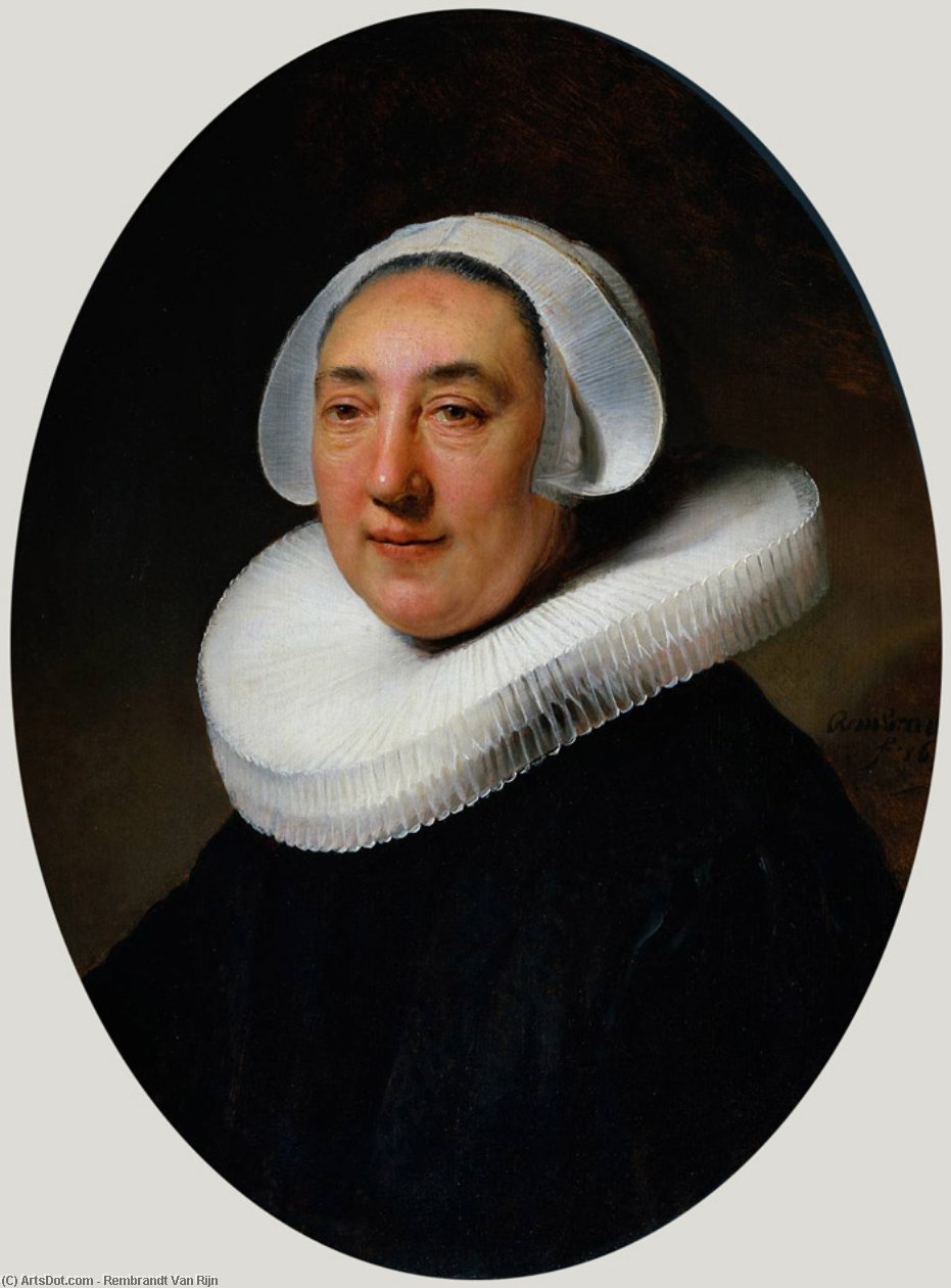Haesje Jacobsdr. Van Cleyburg, Wife Of Dirck Jjansz. Pesser — Rembrandt Van Rijn