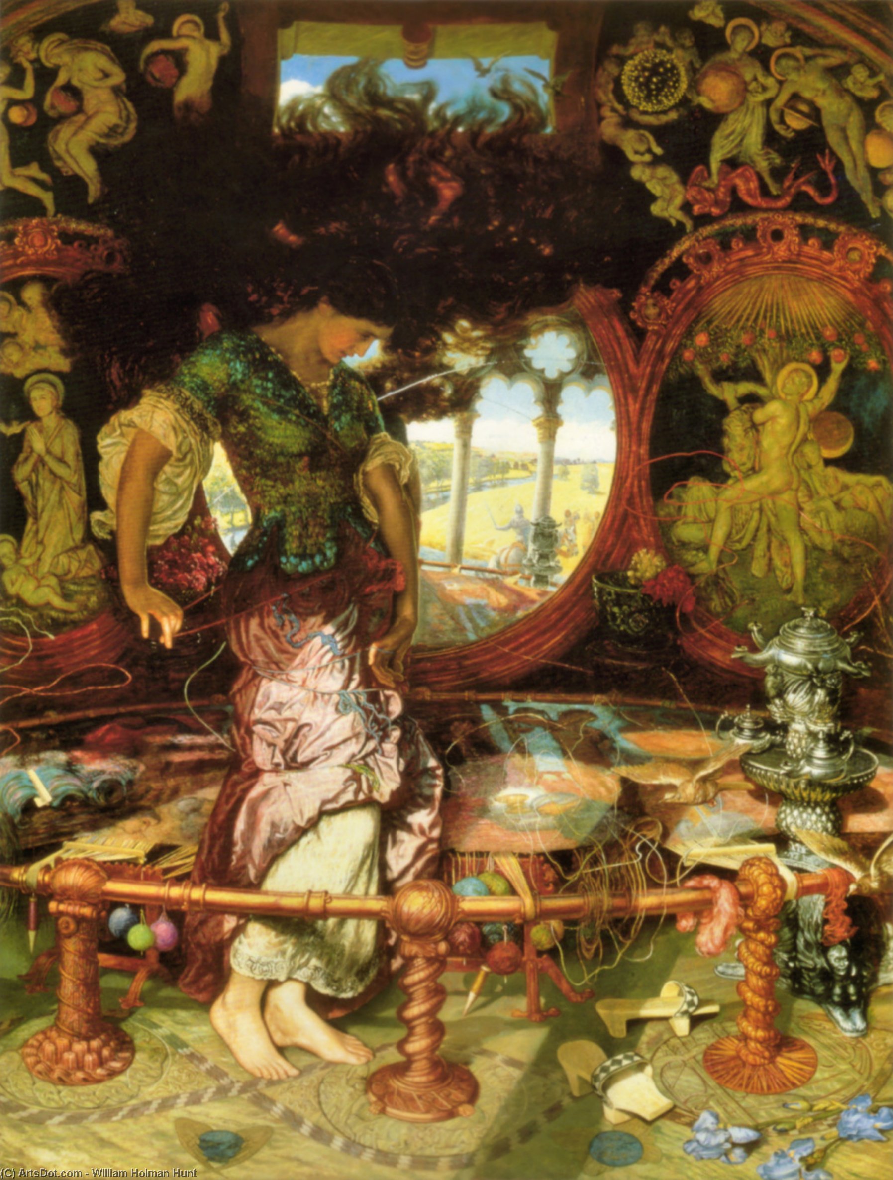 The Lady Of Shalott — William Holman Hunt
