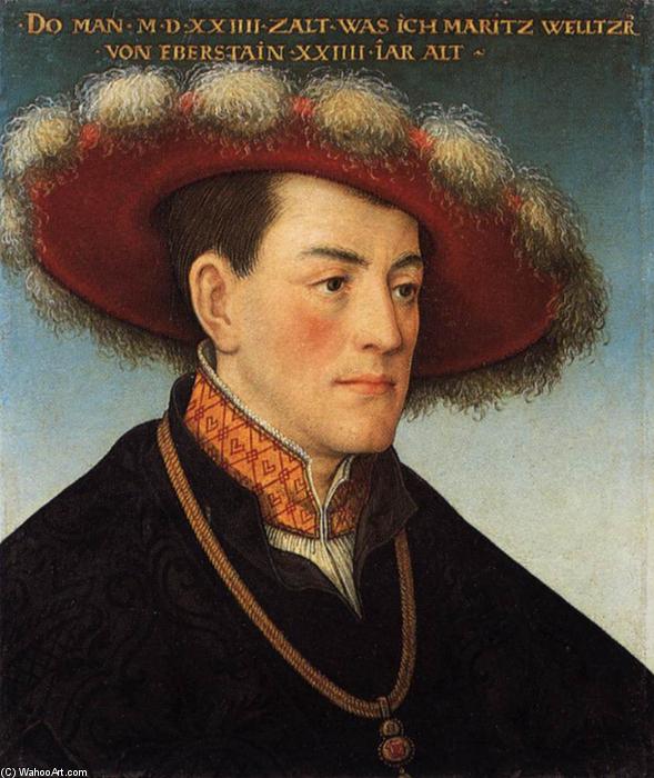 Portrait Of Moritz Welzer Von Eberstein — Hans Maler