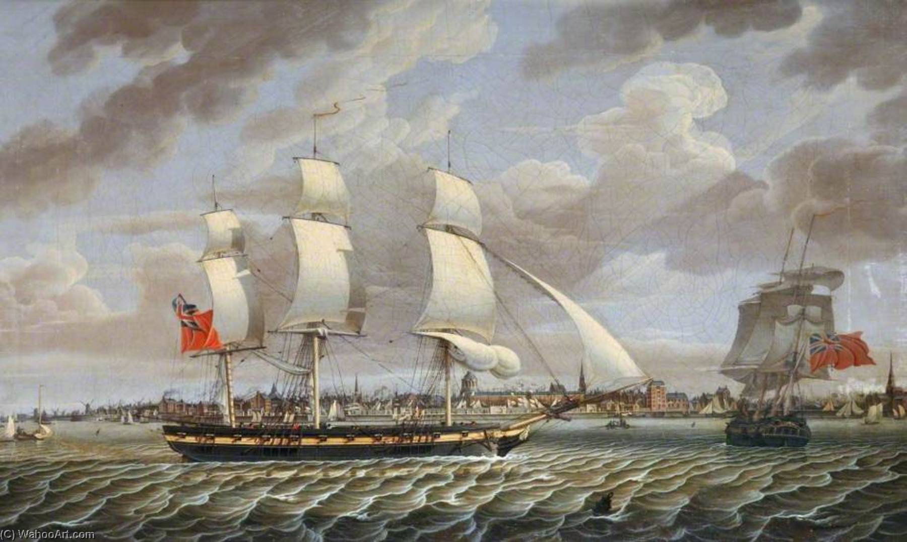 View Of The Mersey — Robert W. Salmon