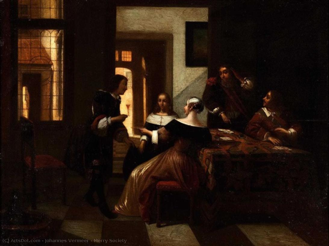 Merry Society — Johannes Vermeer