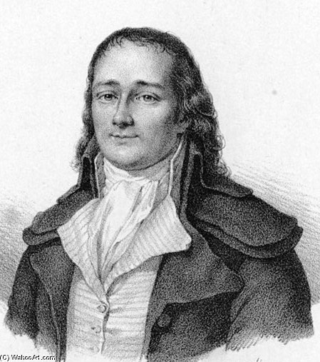 Portrait Of Pierre-gaspard Chaumette — Francois Seraphin Delpech