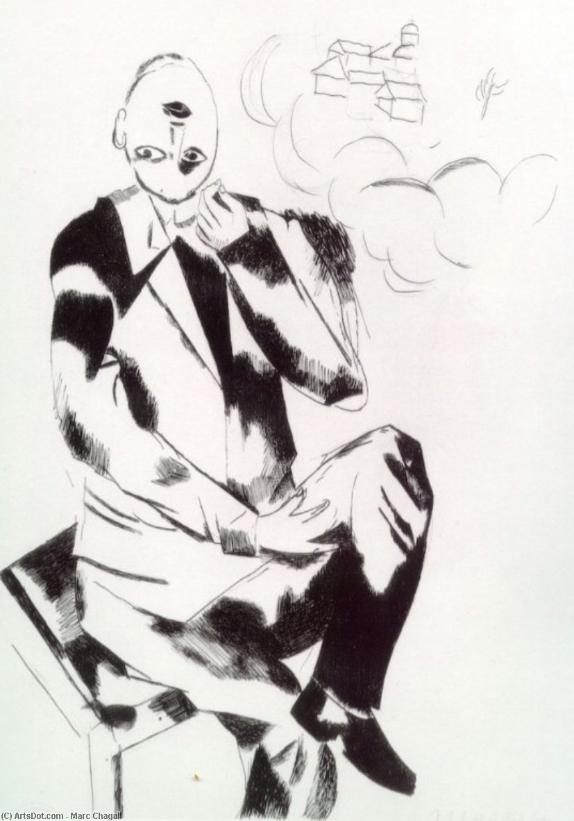 A Poet — Marc Chagall