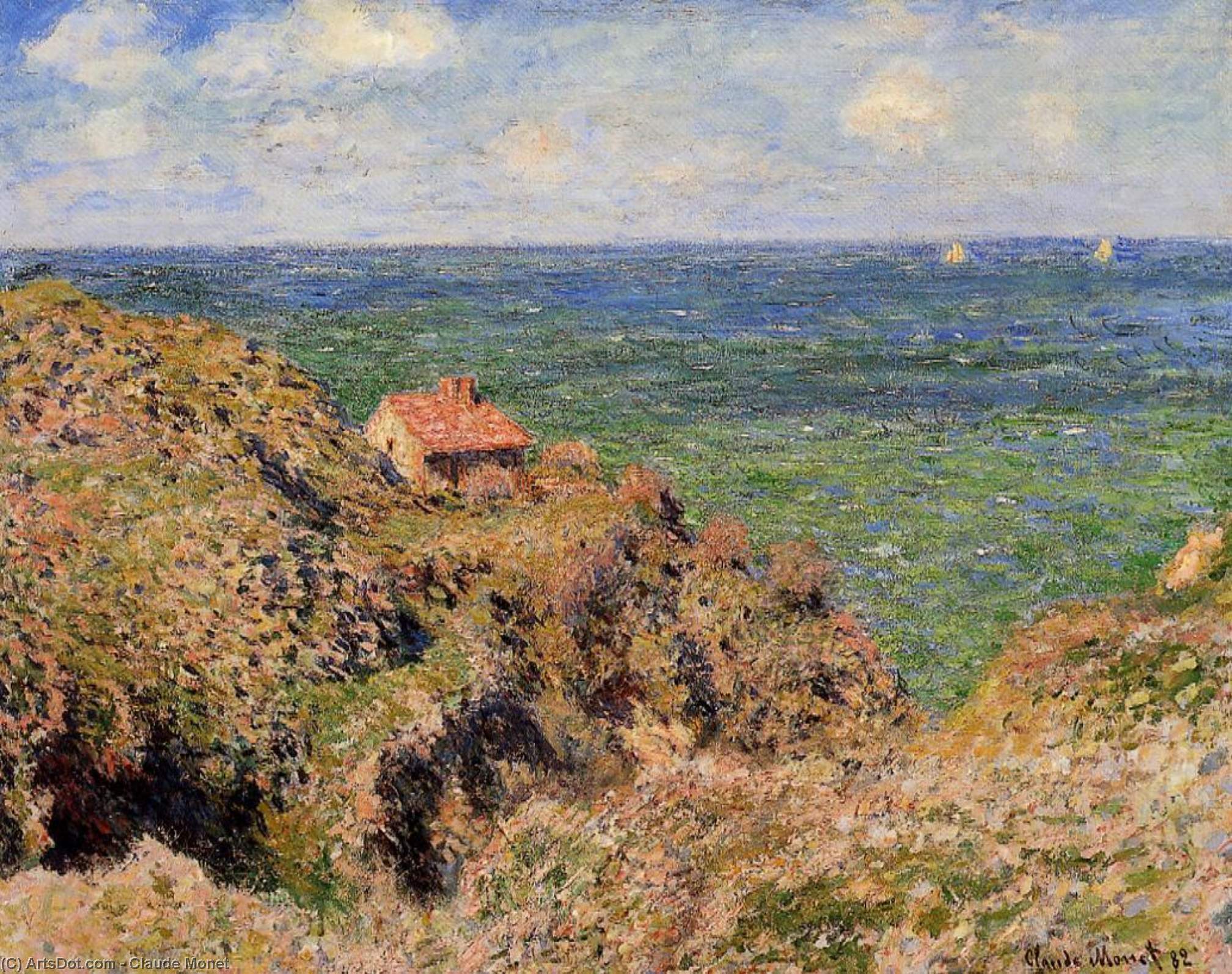The Gorge At Varengeville — Claude Monet