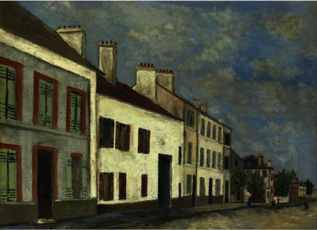 The Main Street In Argenteuil — Maurice Utrillo