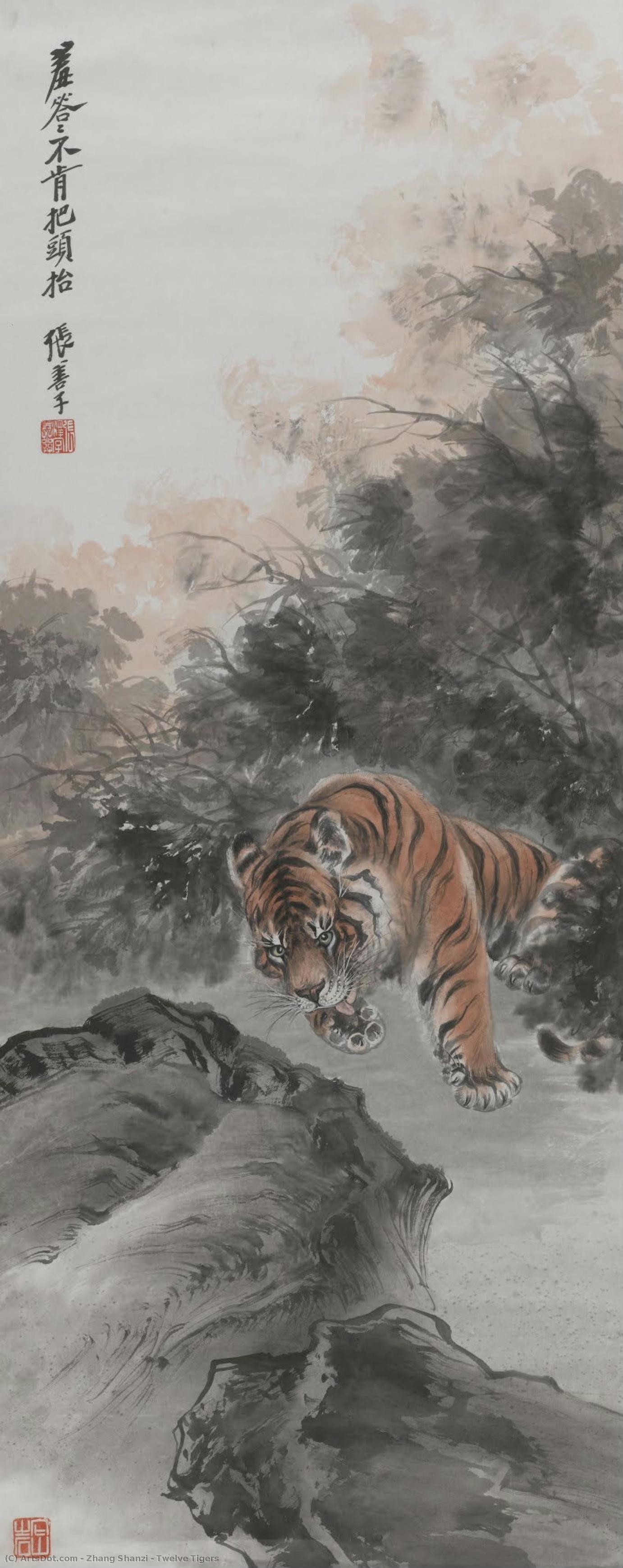 Twelve Tigers — Zhang Shanzi