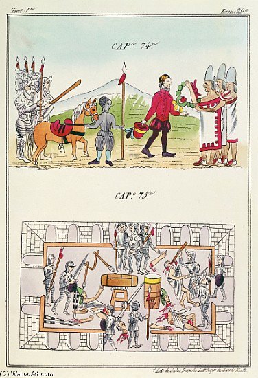 Illustrations From 'historia De Las Indias De Nueva Espana Y Islas De Tierra Fir' — Diego Homem