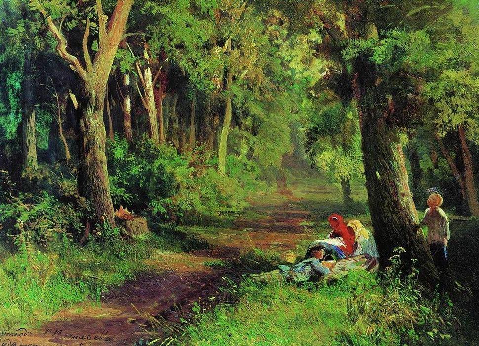 Forest Road — Fyodor Alexandrovich Vasilyev