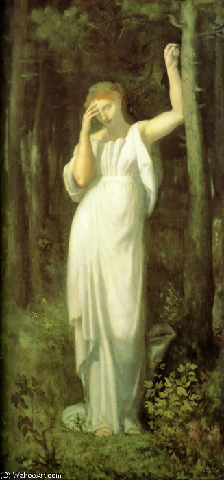 The Meditation — Pierre Cécile Puvis De Chavannes