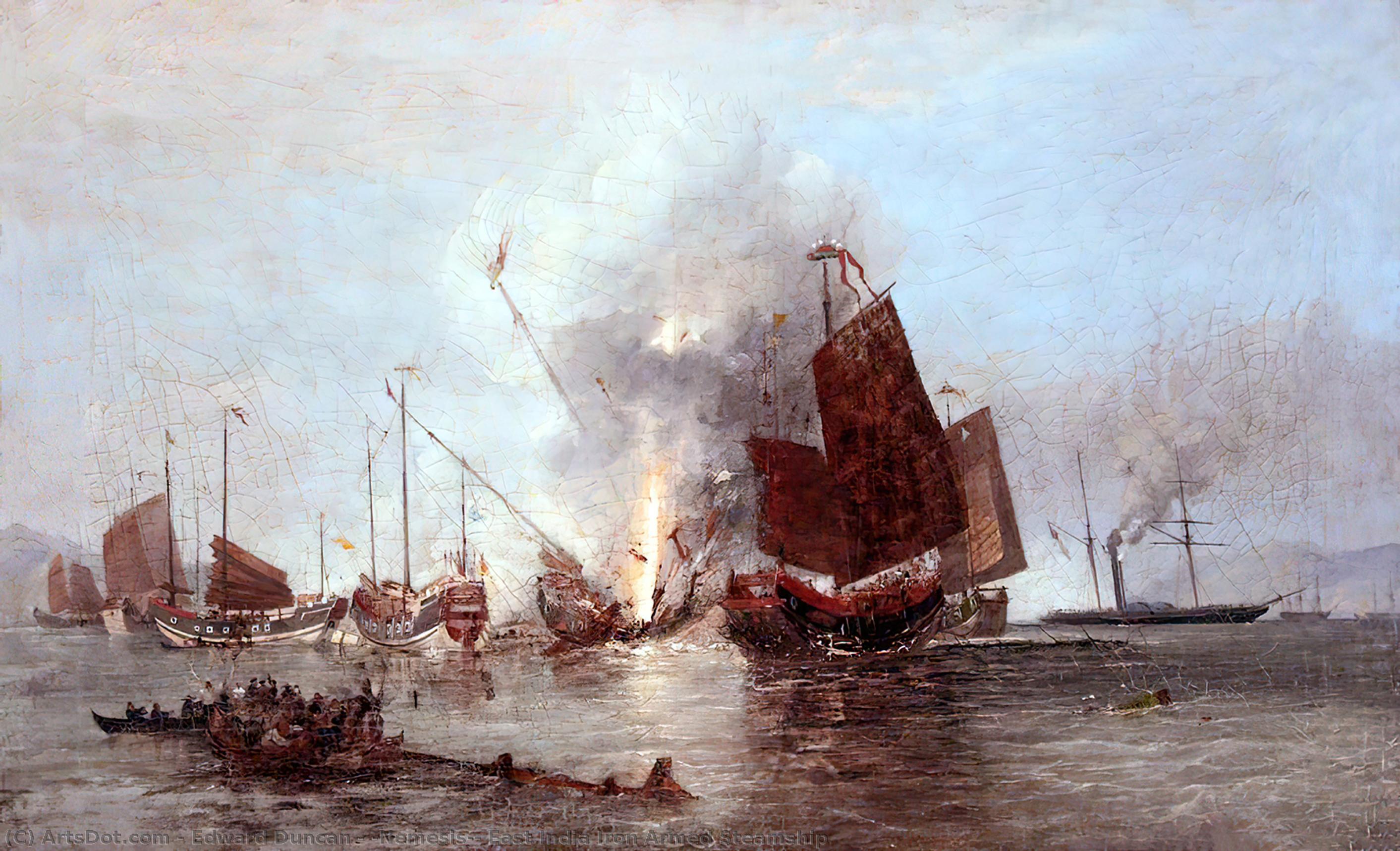 'nemesis', East India Iron Armed Steamship — Edward Duncan
