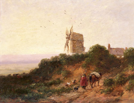 The Road To The Mill — David Cox