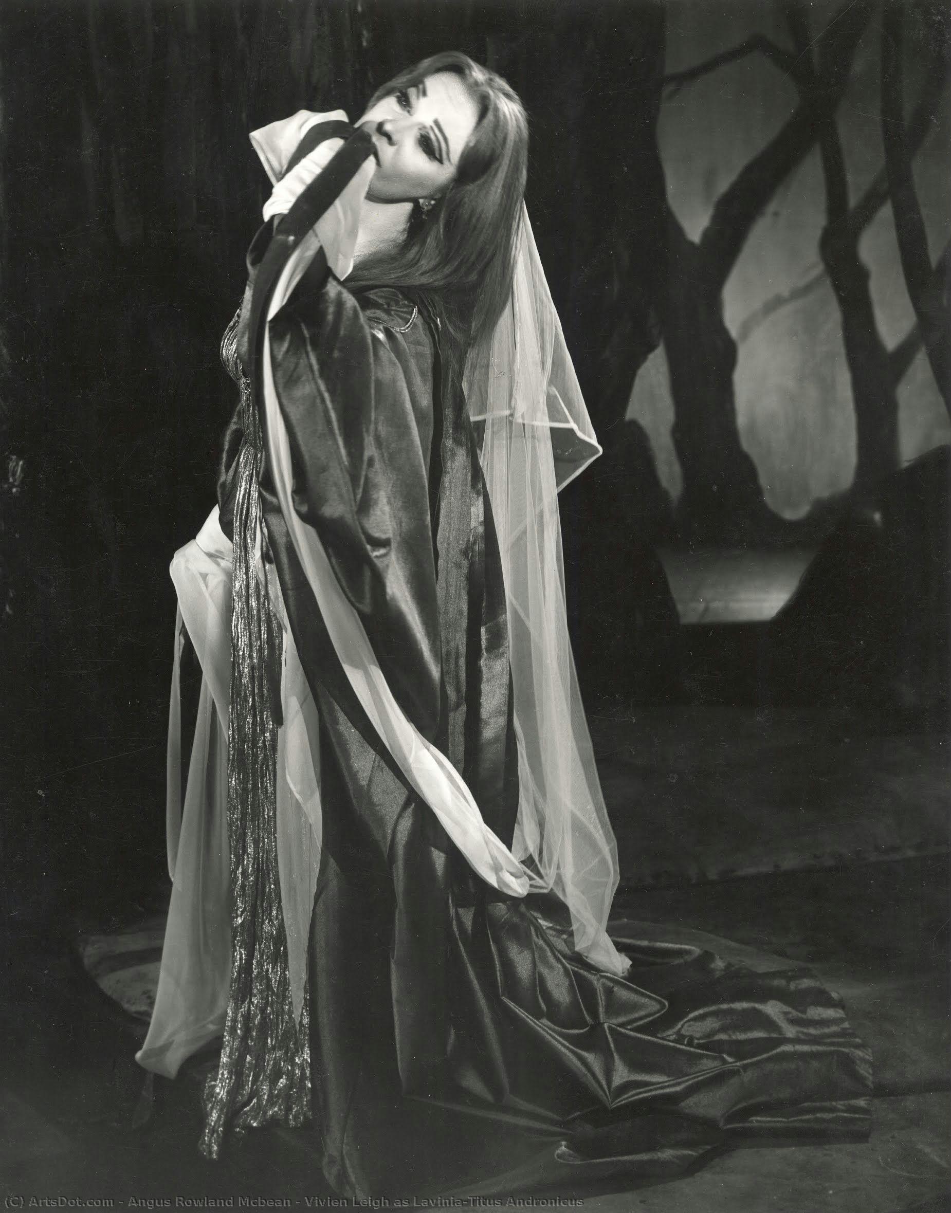 Vivien Leigh As Lavinia,titus Andronicus — Angus Rowland Mcbean