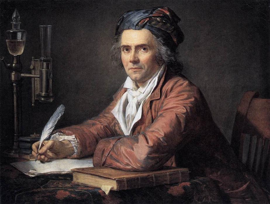 Portrait Of Alphonse Leroy — Jacques-louis David