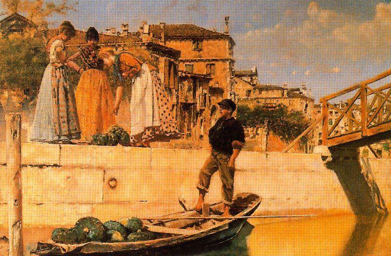 Talk By The Canal — José Villegas Cordero