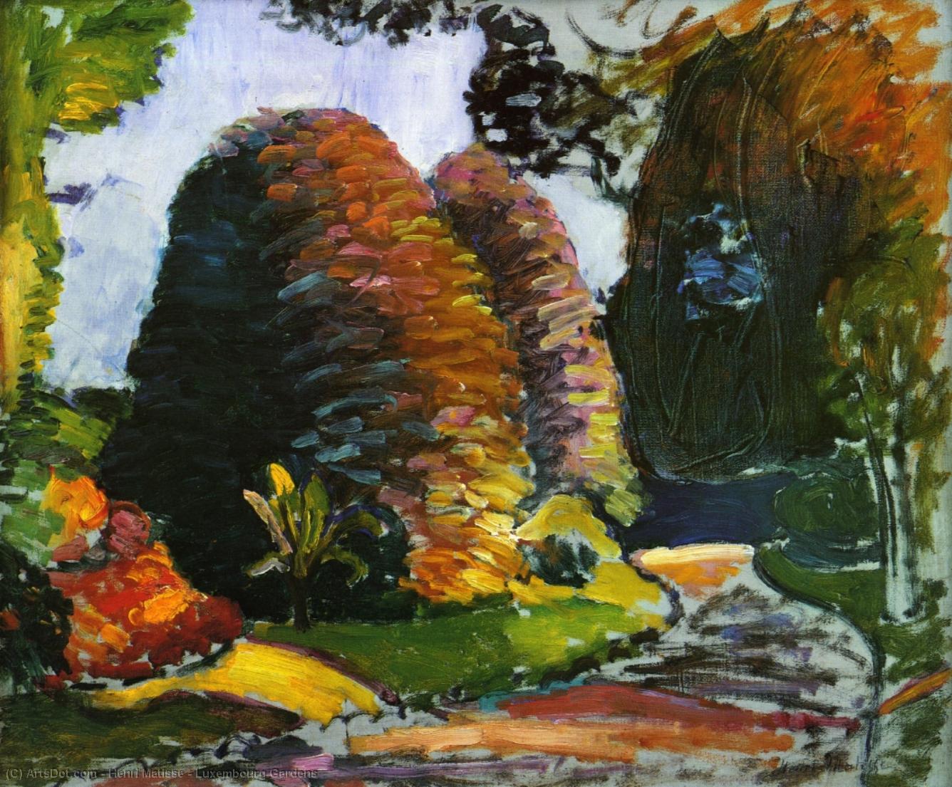 Luxembourg Gardens — Henri Matisse
