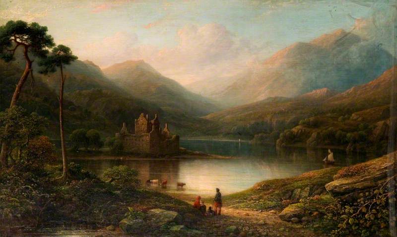 Kilchurn Castle, Loch Awe — George Frederick Buchanan
