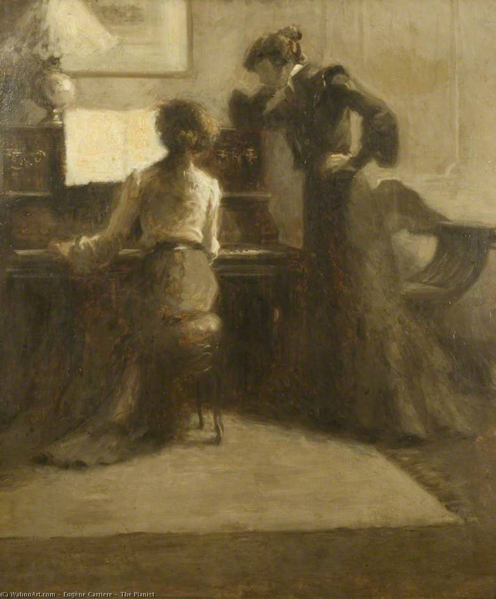The Pianist — Eugène Anatole Carrière